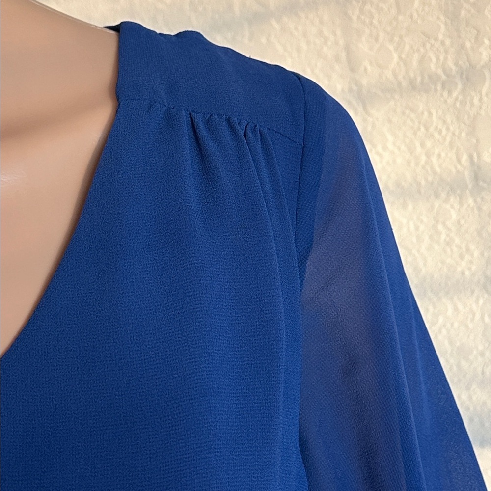 I.N. San Francisco Royal Blue Dress Size Small. - Picture 6 of 15